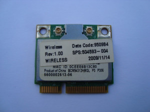 Wifi Broadcom BCM94312HMG HP ProBook 4710s